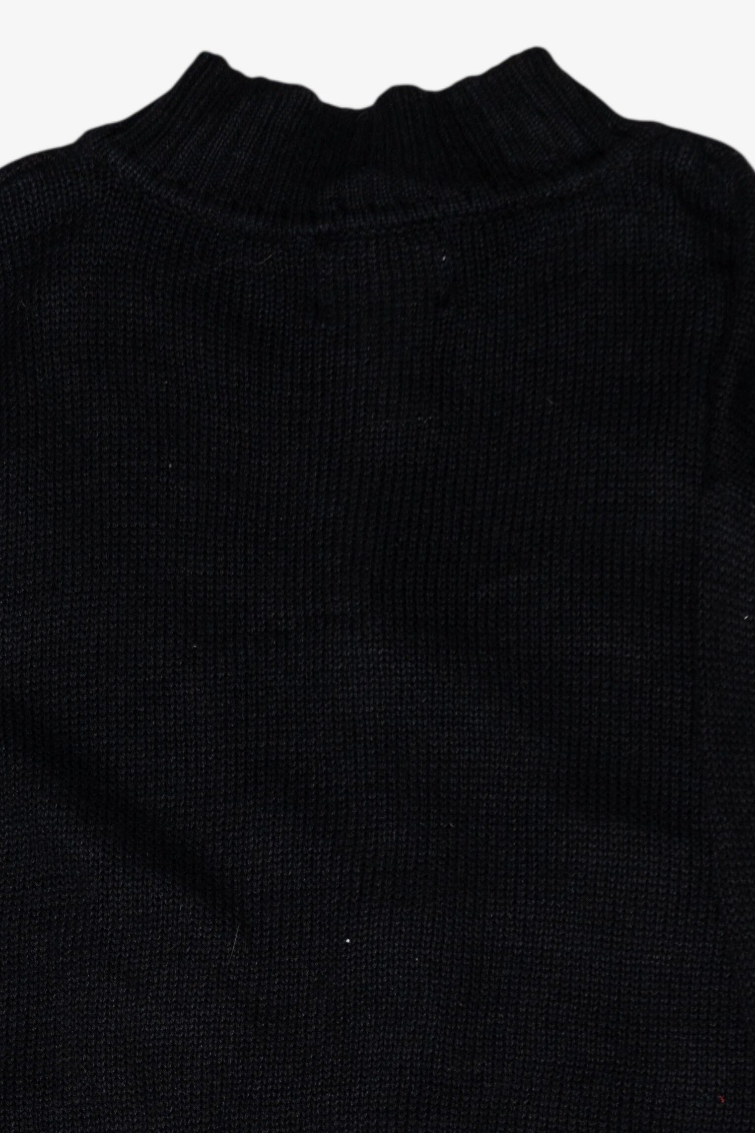 Presents Vintage Ugly Christmas Zip Cardigan (1990s)