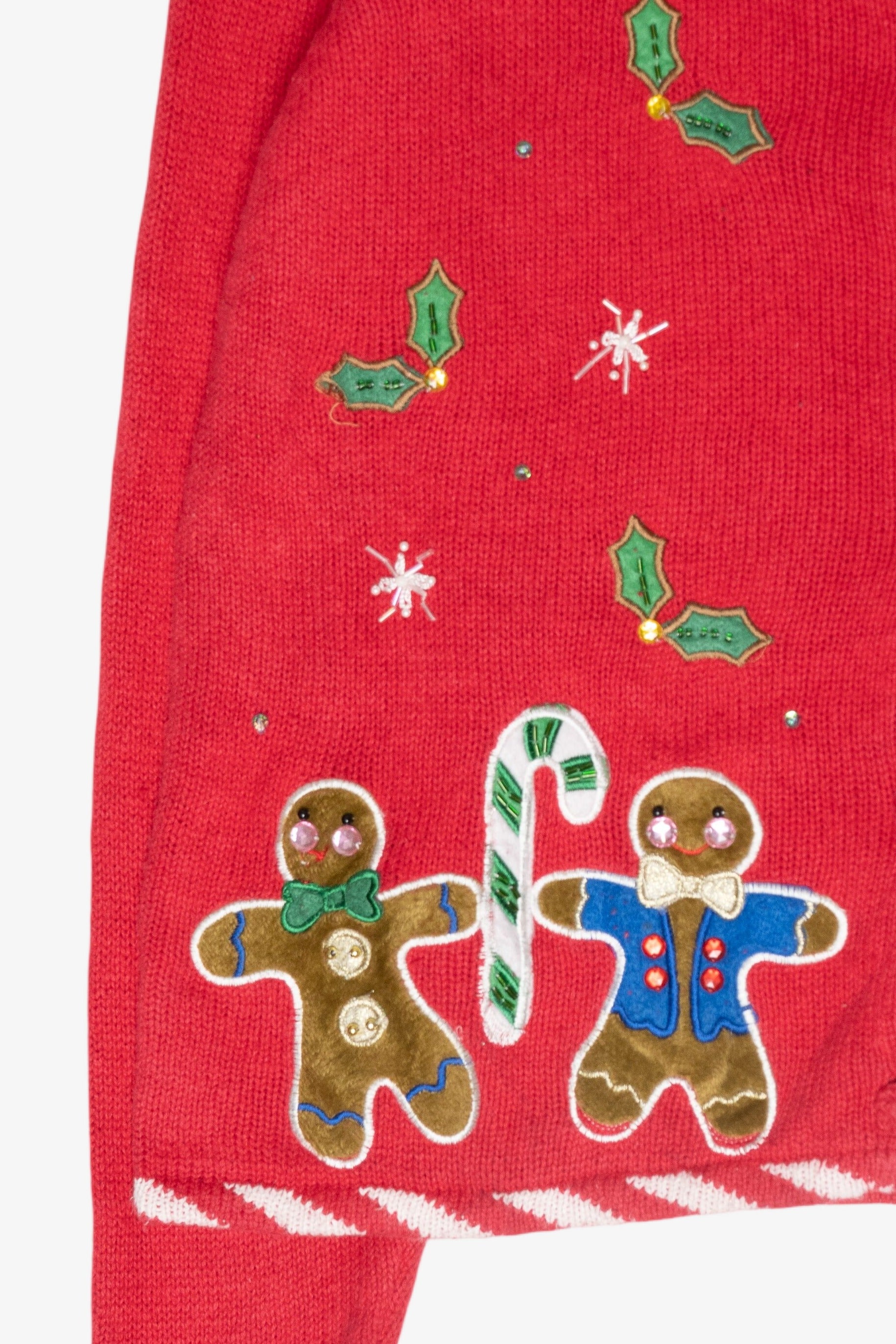 Gingerbread Vintage Ugly Christmas Sweater (2000s)