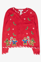 Gingerbread Vintage Ugly Christmas Sweater (2000s)