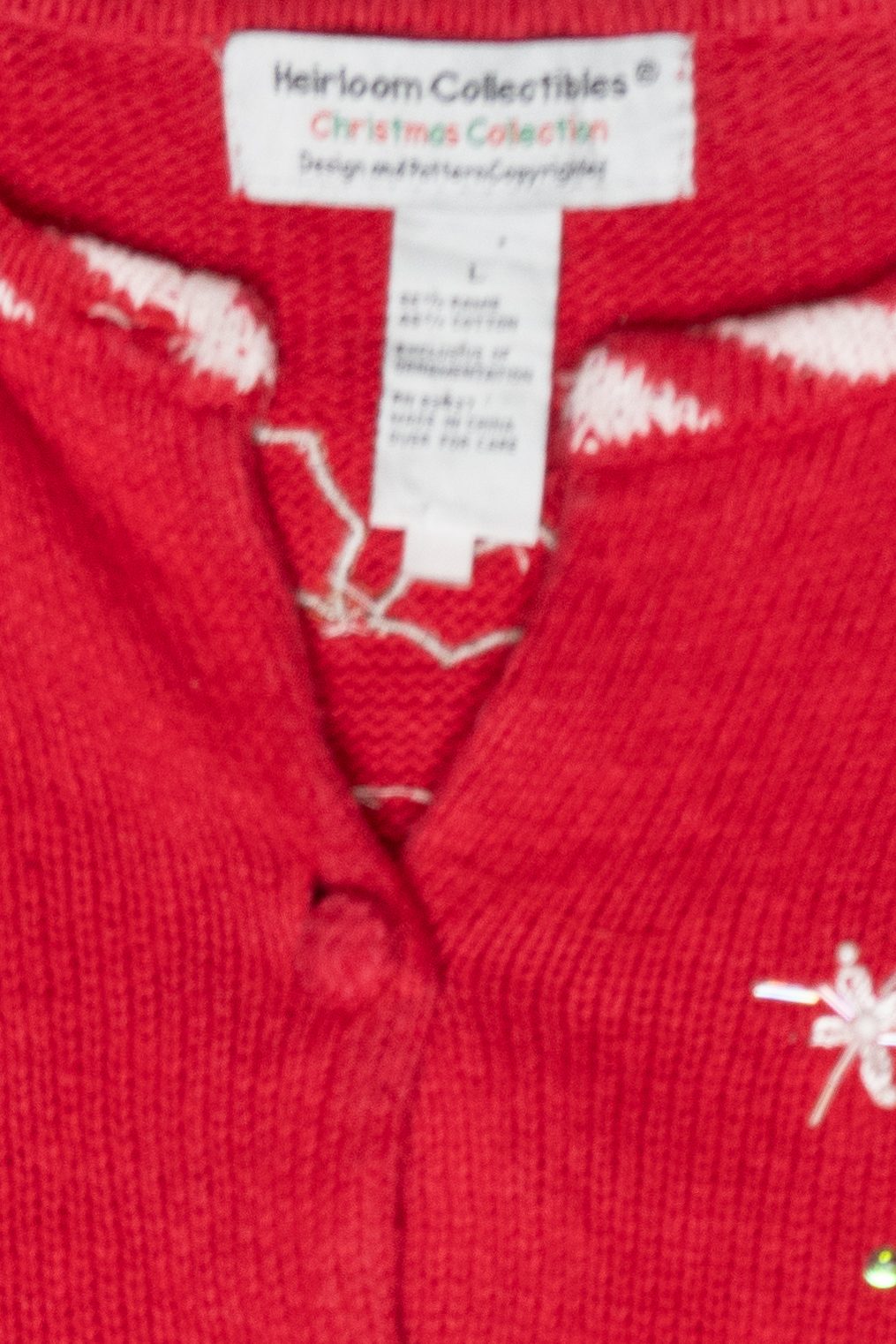 Gingerbread Vintage Ugly Christmas Sweater (2000s)
