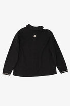Vintage Black Woolrich Snowmen Ugly Christmas Cardigan (1990s)