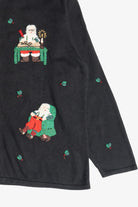 Vintage Talbots Santa Ugly Christmas Sweater (2000s)