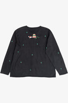 Vintage Talbots Santa Ugly Christmas Sweater (2000s)