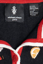 Vintage Kid's Michael Simon Beaded Candy Halloween Or Christmas Cardigan (2000s)