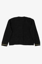 Vintage Black Karen Scott Ornaments Ugly Christmas Cardigan (1990s)