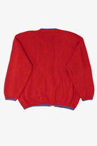 Vintage Red Alexandra Bartlett Presents Ugly Christmas Cardigan (1990s)