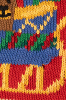 Vintage Red Alexandra Bartlett Presents Ugly Christmas Cardigan (1990s)