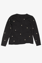Vintage Black Cambridge Dry Goods Angels Ugly Christmas Cardigan (1990s)