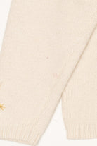 Vintage Ivory Croft & Barrow Stockings Ugly Christmas Cardigan (1990s)