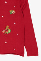 Vintage Red Lightweight Croft & Barrow Presents Ugly Christmas Cardigan (2000s)