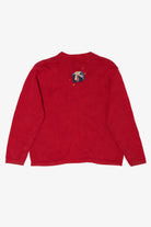 Vintage Red Tiara Dogs Ugly Christmas Cardigan (2000s)
