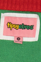 Green Santa Sloth Ugly Christmas Cardigan (2010s)