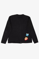 Vintage Black Tiara Presents Ugly Christmas Cardigan (2000s)