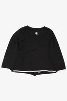 Vintage Black Hampshire Studio Santa Clothes Ugly Christmas Cardigan (1990s)