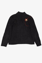 Vintage Black Cappagallo Stockings Ugly Christmas Cardigan (2000s)