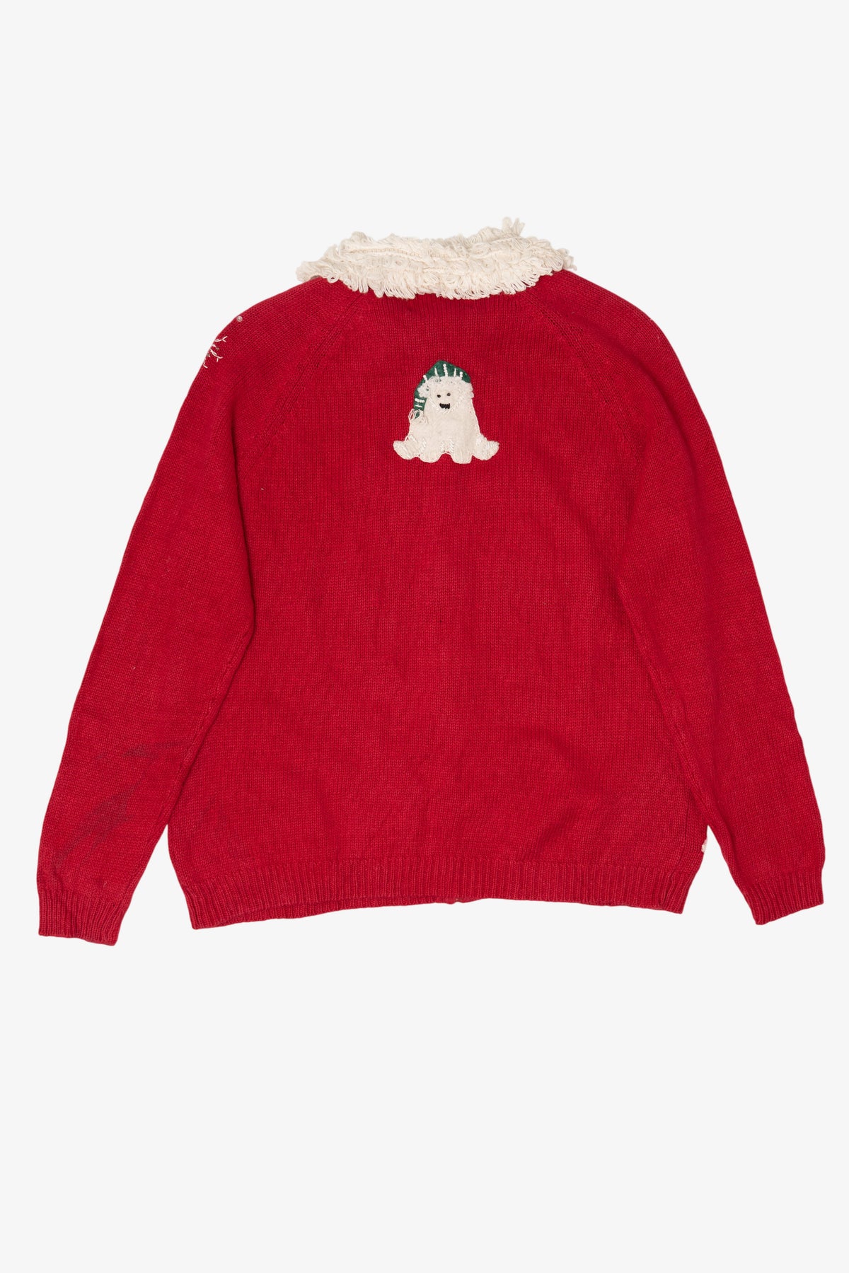 Vintage Red Heirloom Collectibles Polar Bears Ugly Christmas Cardigan (2000s)