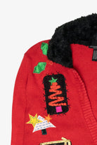 Zany Trees Vintage Ugly Christmas Cardigan (2000s)