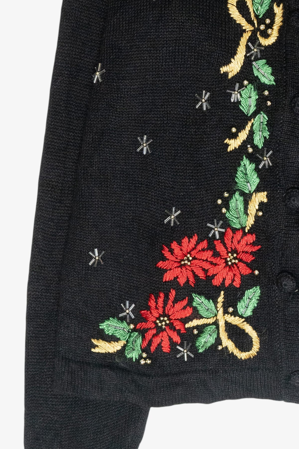 Holly Vintage Ugly Christmas Cardigan (2000s)