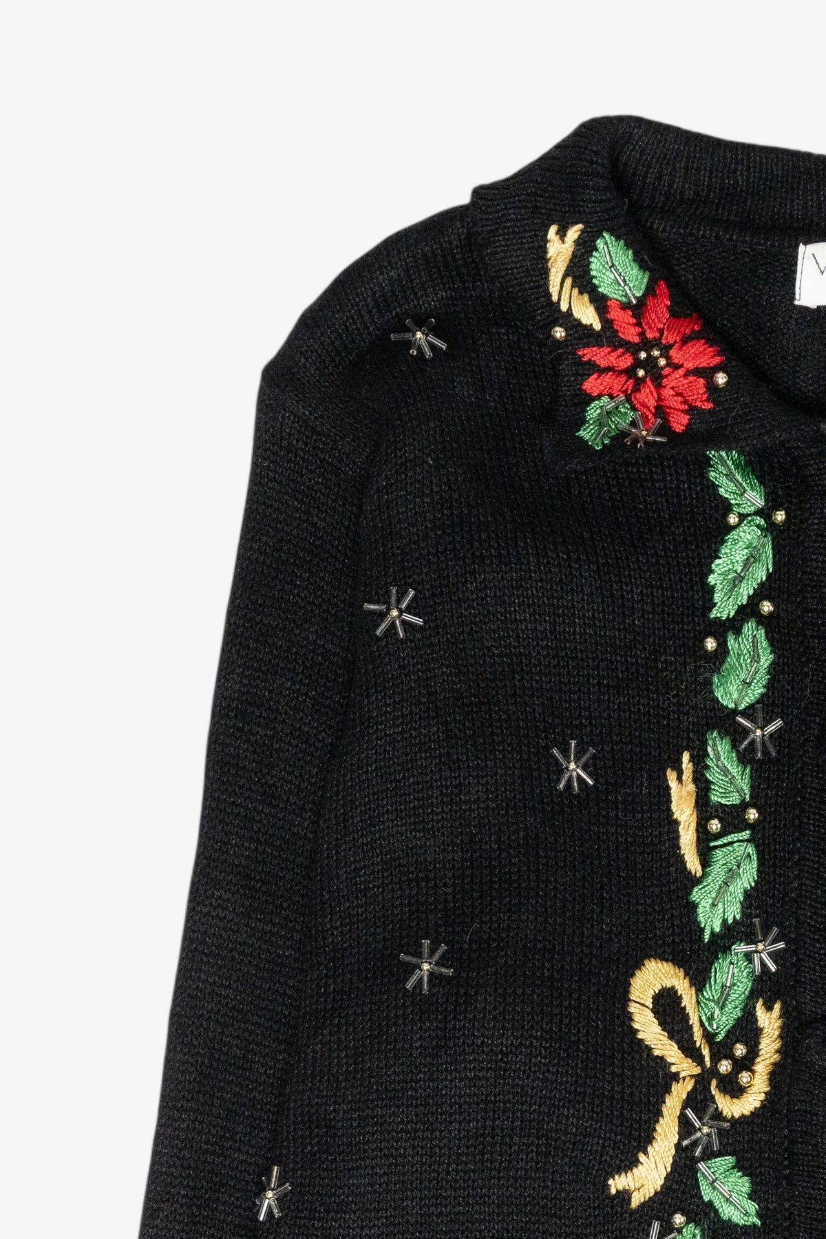 Holly Vintage Ugly Christmas Cardigan (2000s)