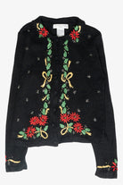 Holly Vintage Ugly Christmas Cardigan (2000s)