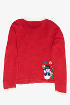 Silly Snowmen Vintage Ugly Christmas Cardigan (2000s)