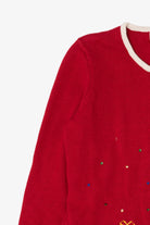 Vintage Red Tiara International Snowmen Ugly Christmas Cardigan (2000s)