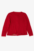 Vintage Red Tiara International Snowmen Ugly Christmas Cardigan (2000s)