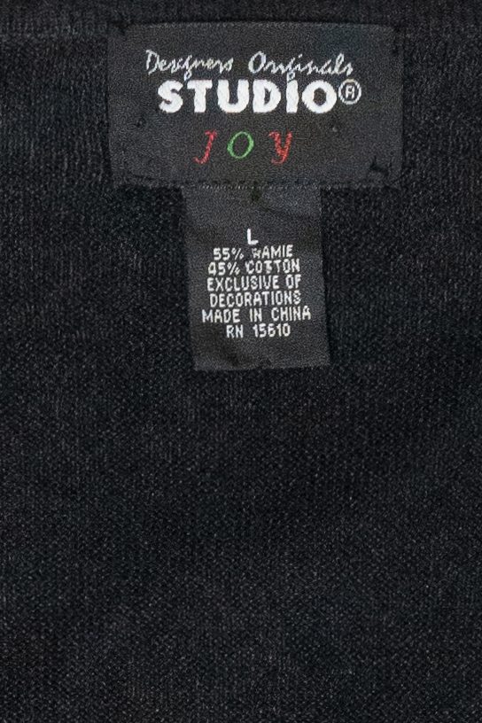 Holly Mini Vintage Ugly Christmas Cardigan (2000s)