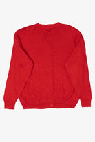 Vintage Red P'Galli Candy Ugly Christmas Cardigan (1980s)