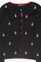 Mini Trees Vintage Ugly Christmas Cardigan (2000s)