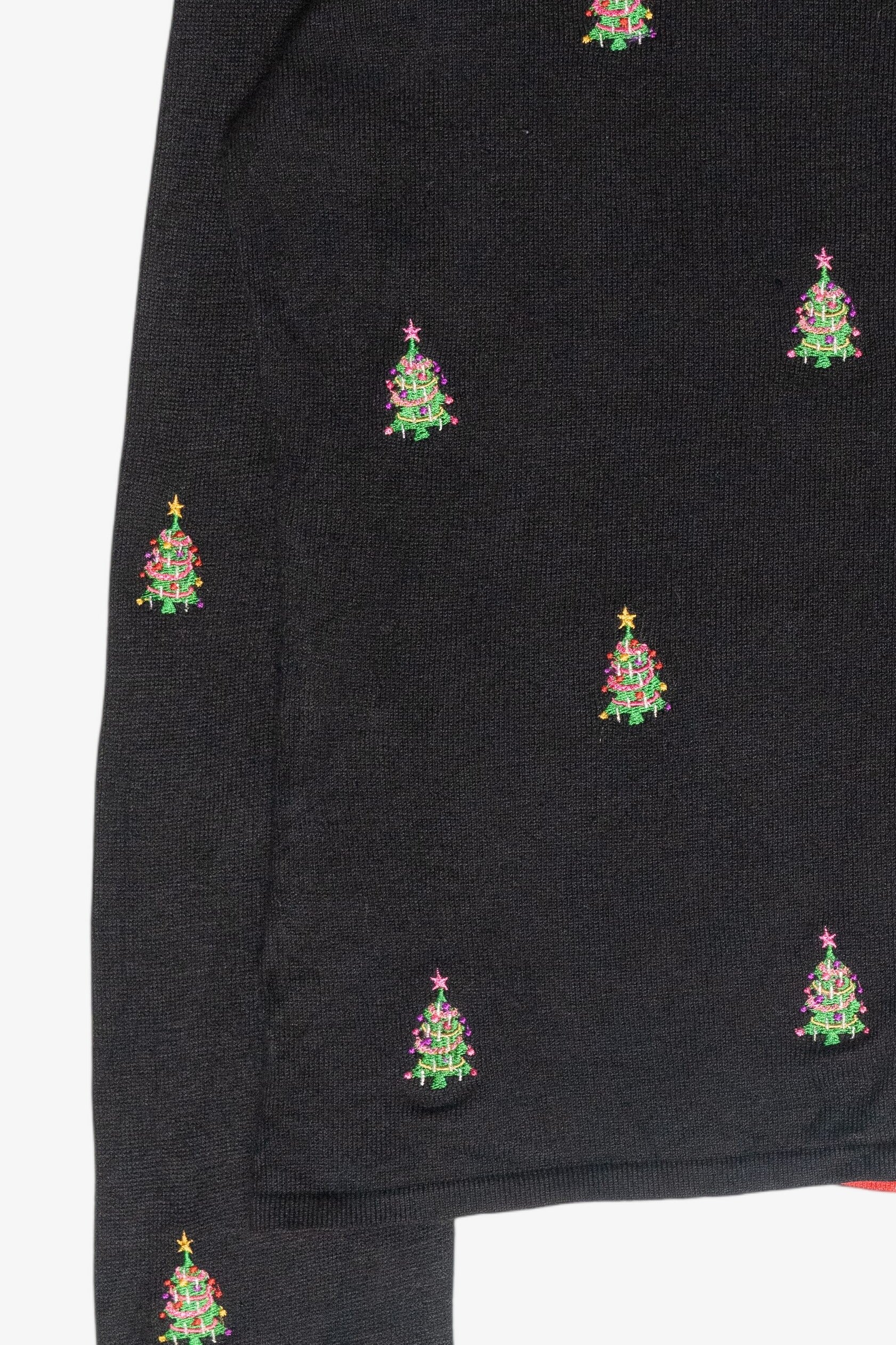Mini Trees Vintage Ugly Christmas Cardigan (2000s)