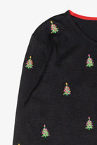 Mini Trees Vintage Ugly Christmas Cardigan (2000s)