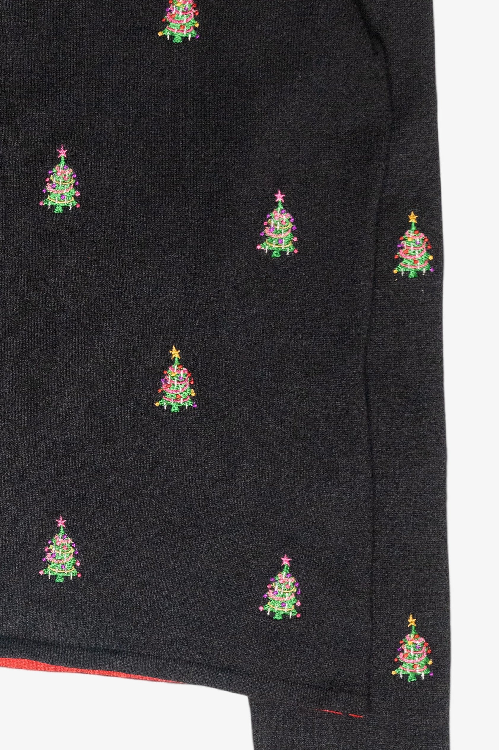 Mini Trees Vintage Ugly Christmas Cardigan (2000s)