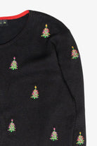 Mini Trees Vintage Ugly Christmas Cardigan (2000s)