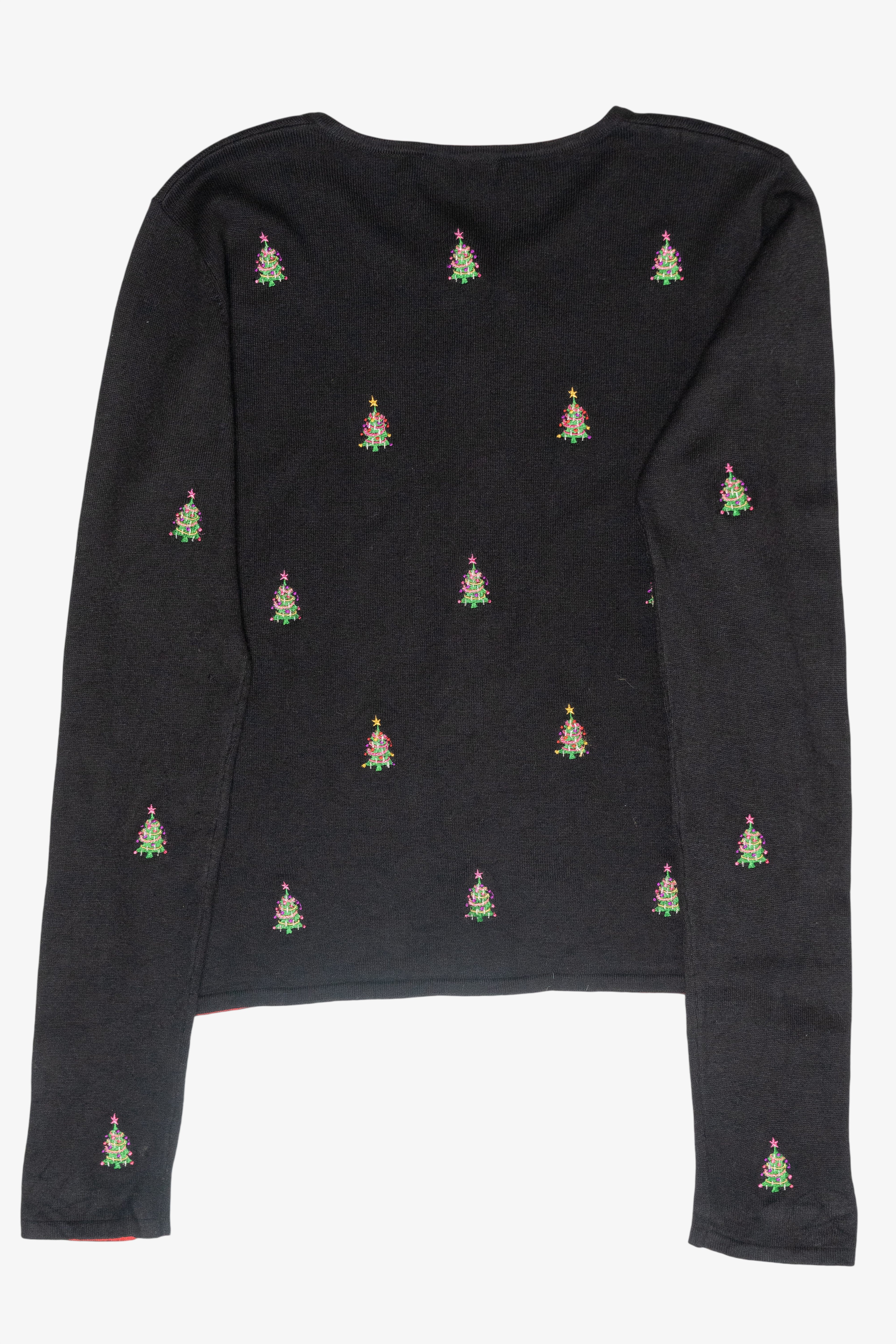 Mini Trees Vintage Ugly Christmas Cardigan (2000s)