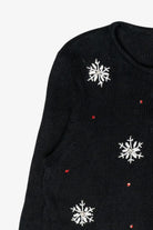 Santa Beards Vintage Ugly Christmas Cardigan (1990s)