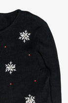 Santa Beards Vintage Ugly Christmas Cardigan (1990s)