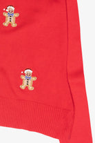 Mini Gingerbread Cookies Vintage Ugly Christmas Cardigan (2000s)