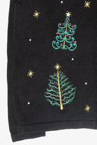 Tree Lights Vintage Ugly Christmas Cardigan (2000s)