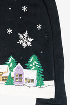 Winter Village Vintage Ugly Christmas Sweater (2000s)