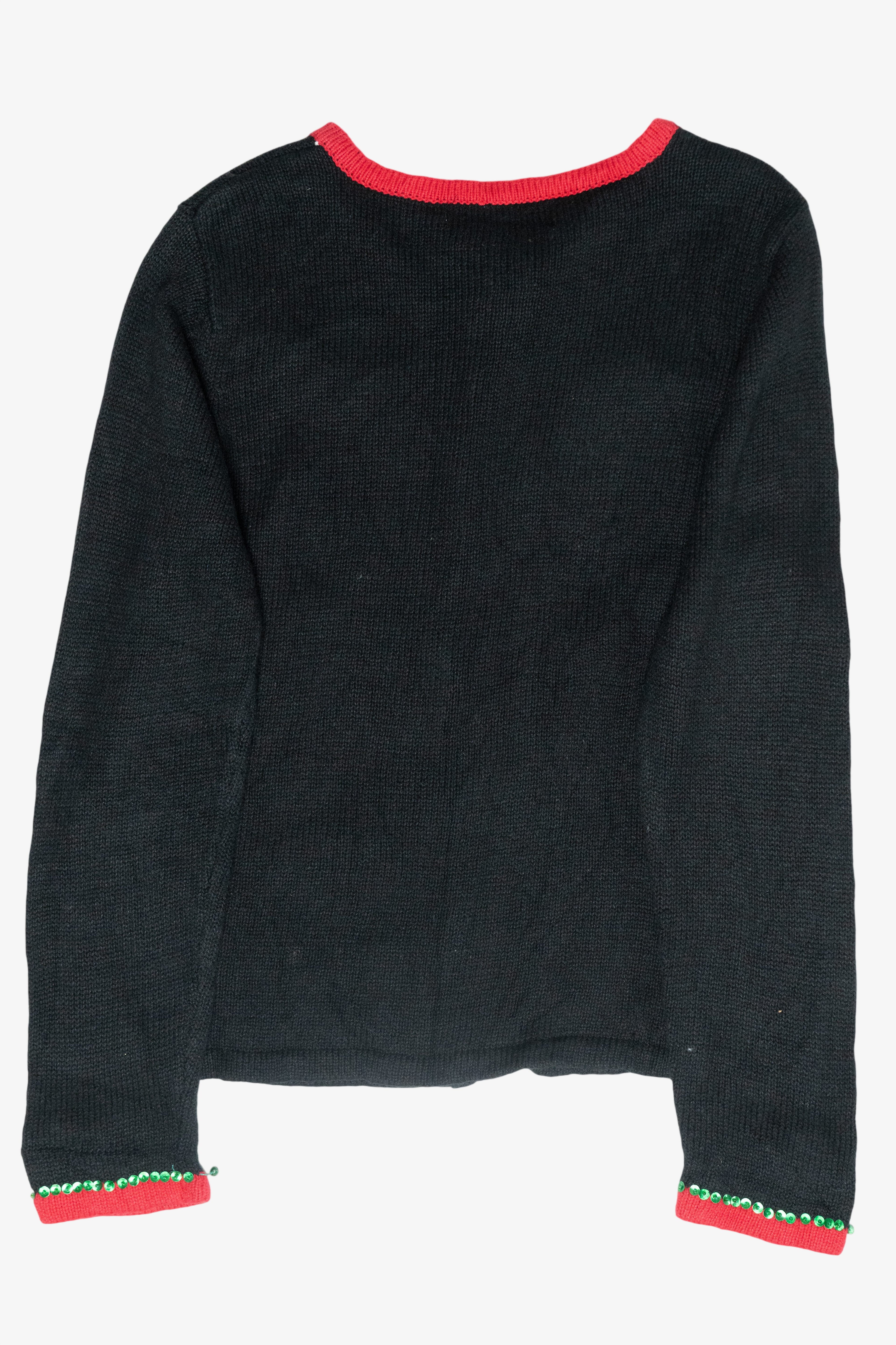Sleigh Ride Vintage Ugly Christmas Cardigan (2000s)
