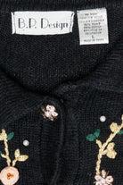 Floral Stockings Vintage Ugly Christmas Sweater (2000s)