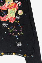 Cowboy Boots Vintage Ugly Christmas Sweater (2000s)