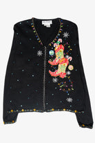 Cowboy Boots Vintage Ugly Christmas Sweater (2000s)