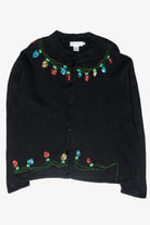 String Lights Vintage Ugly Christmas Sweater (2000s)