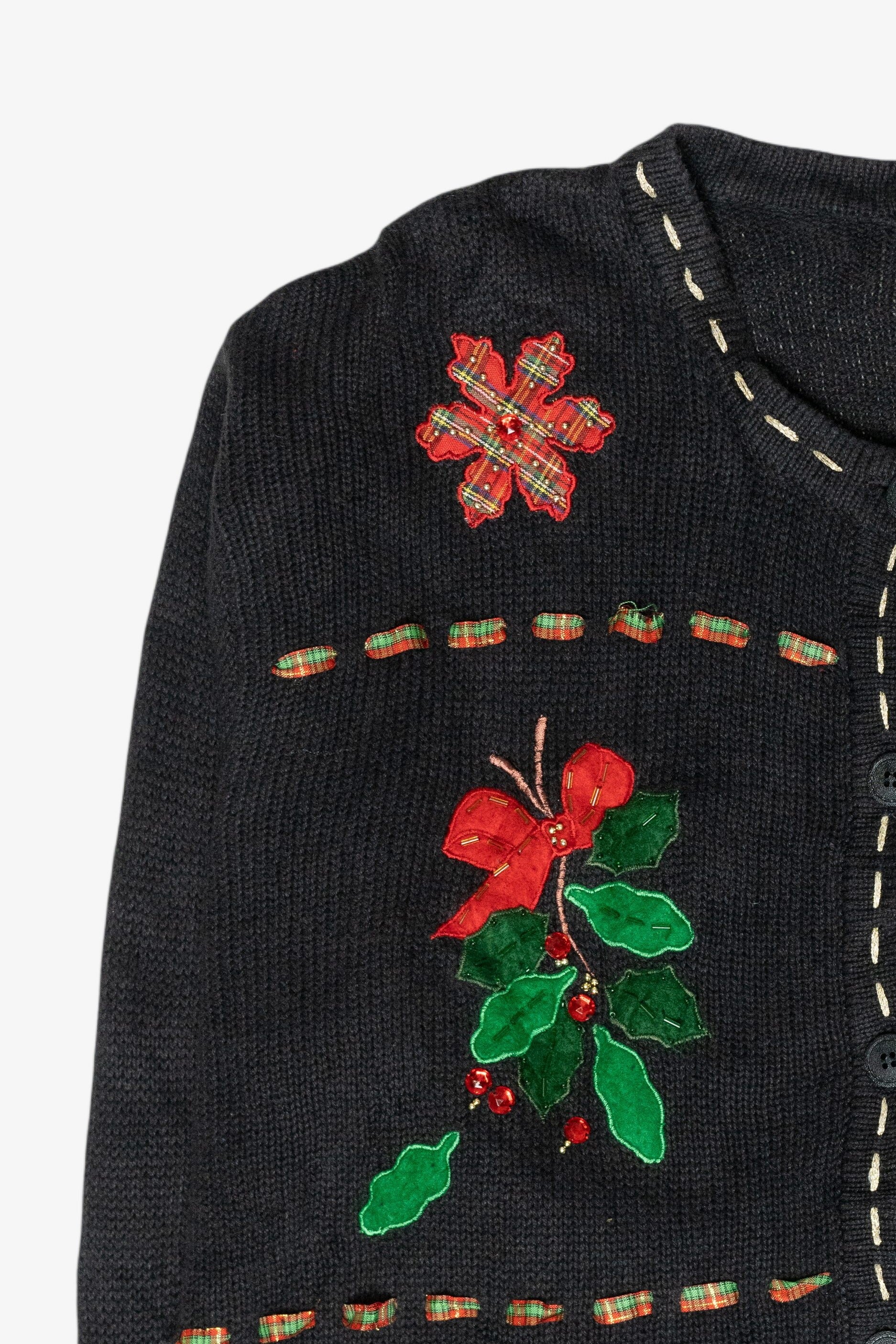 Joy Vintage Ugly Christmas Cardigan (2000s)