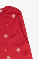Juggling Snowmen Vintage Ugly Christmas Cardigan (2000s)