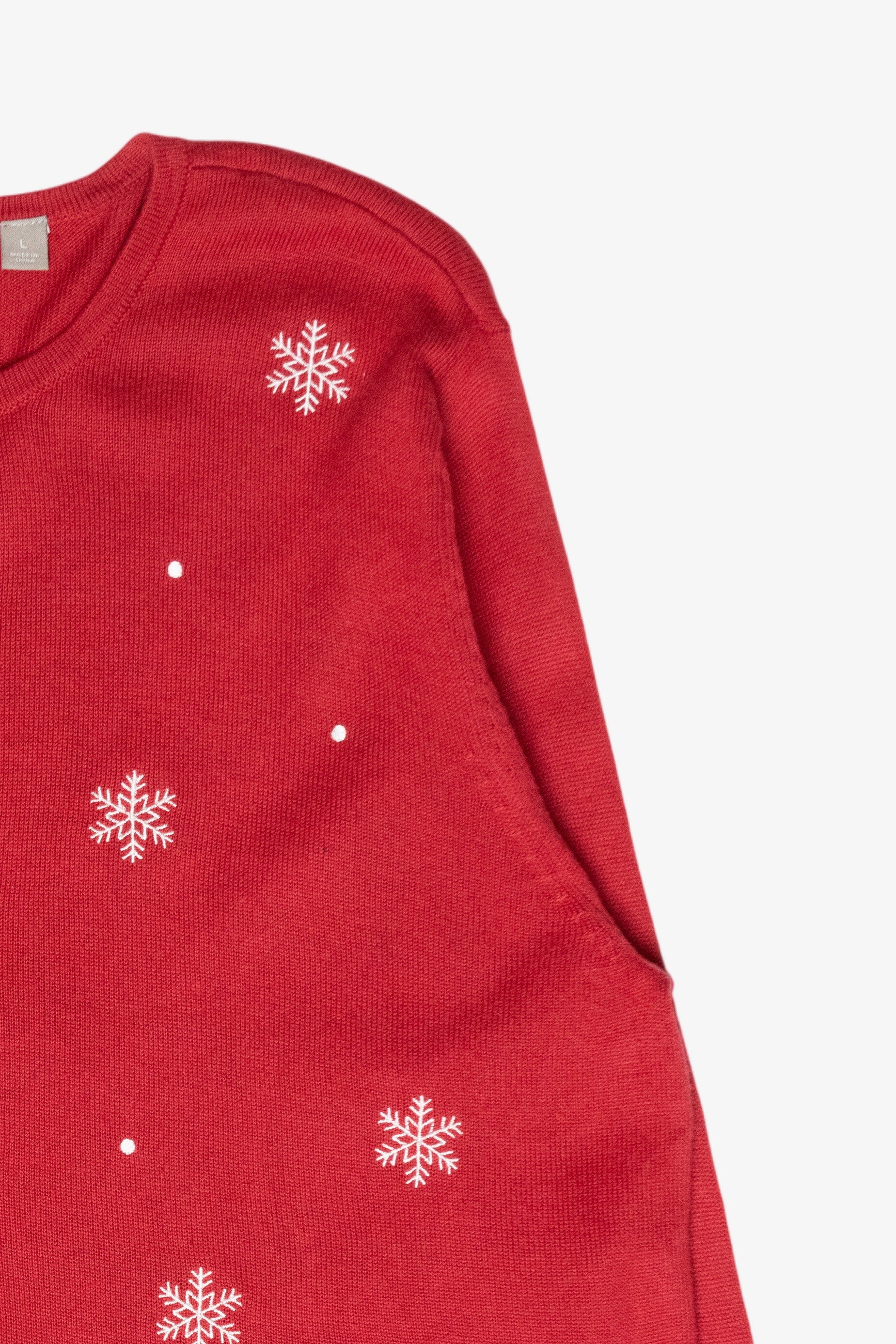 Juggling Snowmen Vintage Ugly Christmas Cardigan (2000s)