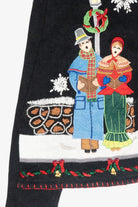 Carolers Vintage Ugly Christmas Cardigan (2000s)