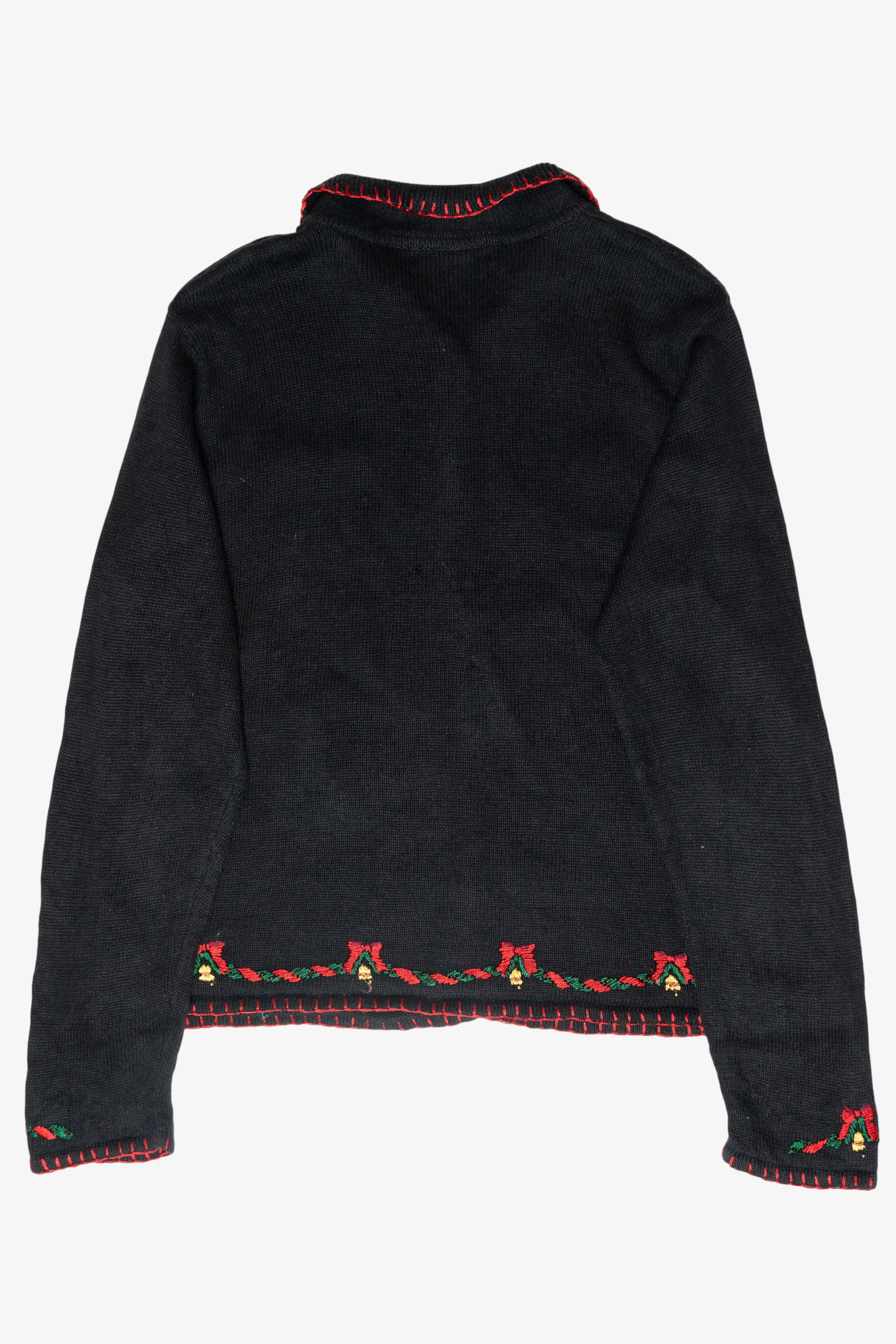 Carolers Vintage Ugly Christmas Cardigan (2000s)